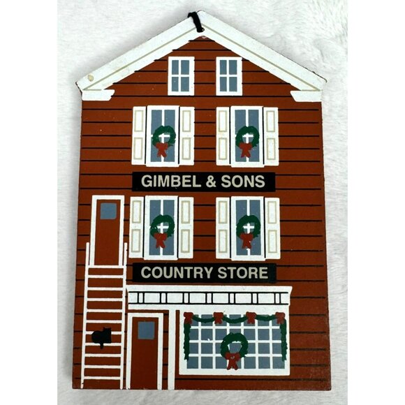 Cats Meow Village Limited Edition Ornaments - Christmas 1996 - complete set of 6 - Picture 5 of 10